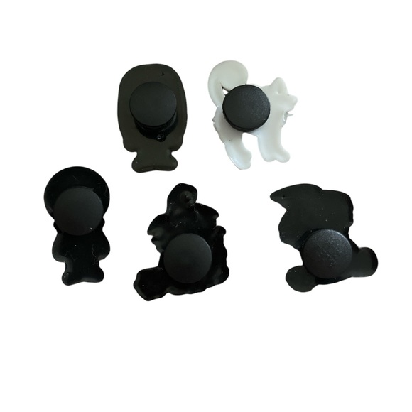 Nightmare Before Christmas Halloween Croc Charm Jibbitz Set of 5 NEW - Picture 2 of 2